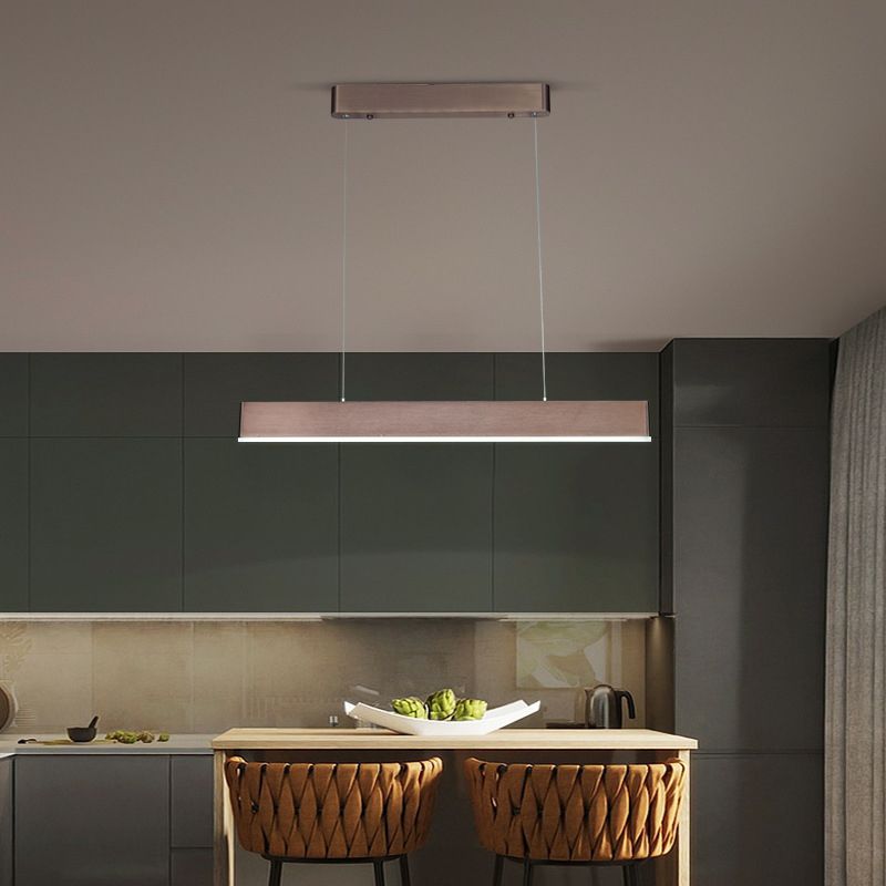 Einfachheit zeitgenössischer Insel Leicht LED -Beleuchtung für Salon Café Café