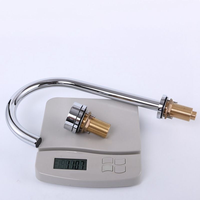Vessel Sink Bathroom Faucet Knob Handle Swivel Spout High-Arc Vessel Faucet