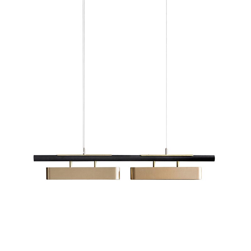 Modern Kitchen Pendant Lights Stainless Steel Island Light in Black and Gold