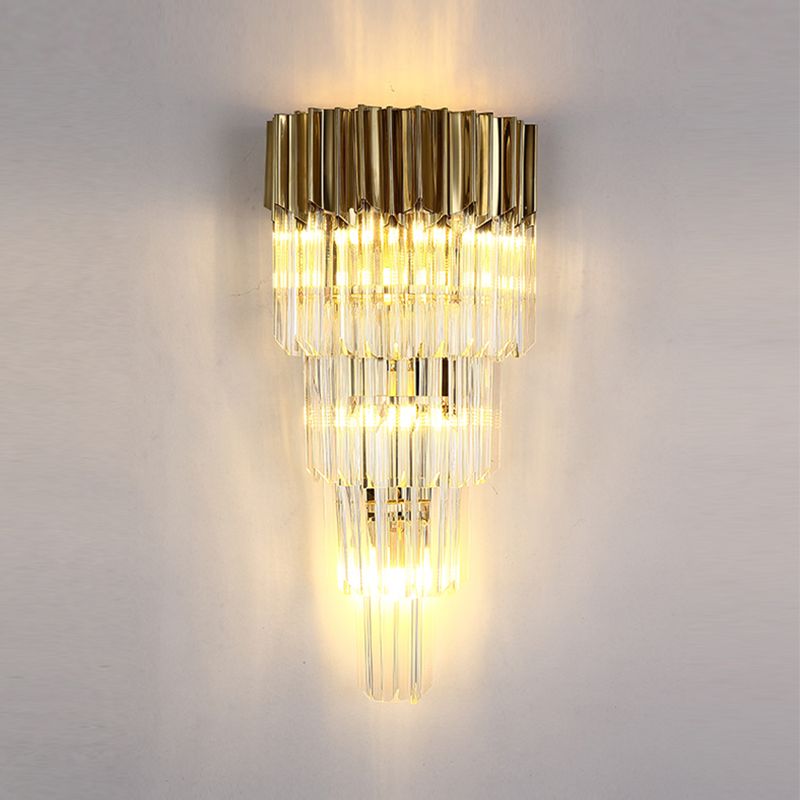 Contemporary Style Wall Light Sconce Creative Crystal Wall Light Fixture for Bedroom