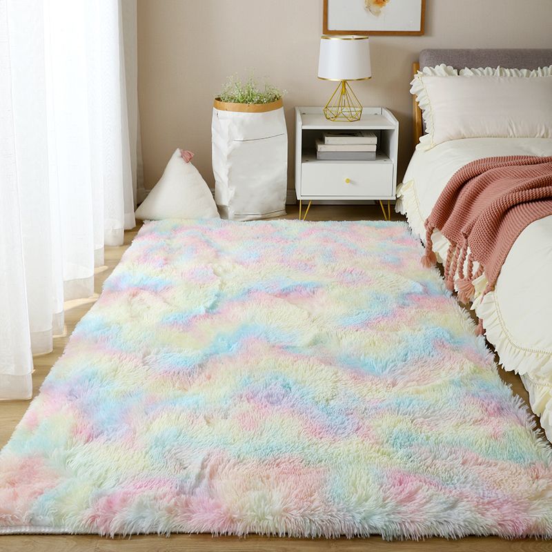Creatief vast shag tapijt polyester binnen tapijt tapijt niet-slip achterste backing geavanceerd tapijt voor woningdecoratie
