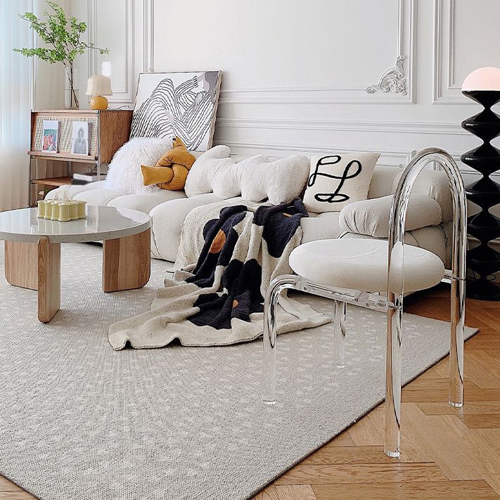 Modern Simple Side Chair Plastic Frame Side Dining Chair for Home Use