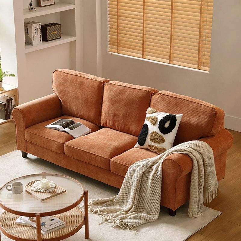 Flared Arm Modern Sofa 33"W sofa with Loose Back for Living Room