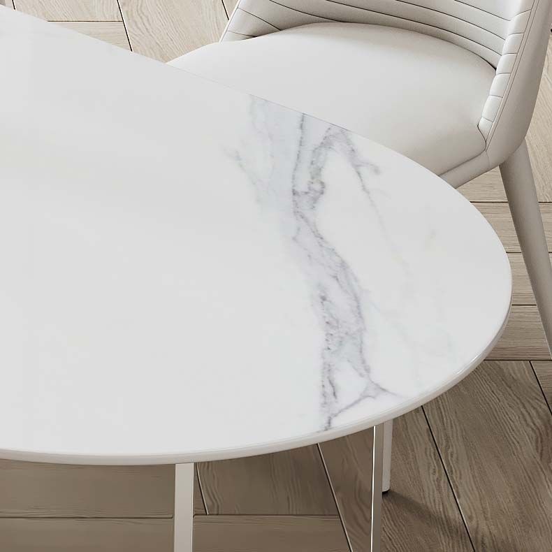 Modern Style Dining Sintered Stone Table Dining Plastic Table for Home Use
