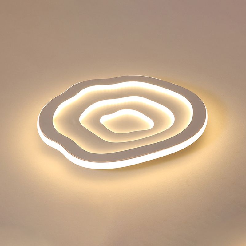 Geometric LED Flush Mount Modern Creative Style  Metal Flush Ceiling Light for Living Room