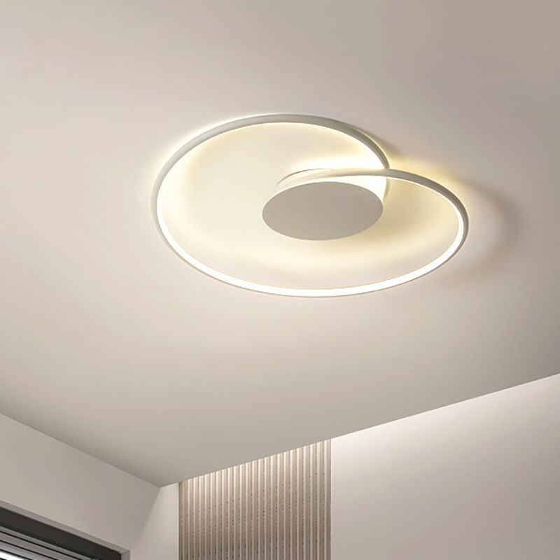 Metal Ceiling Mount Light Fixture Nordic Style LED Flush Mount Ceiling Light