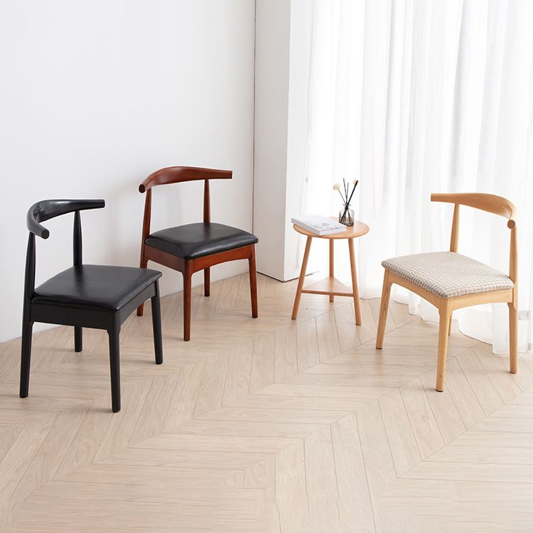 Modern Style Chair Wood Open Back Dining Room Chair for Dining Room