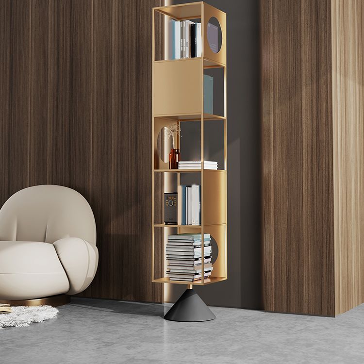 Modern Standard Book Shelf Metal Open Shelf Bookcase with Shelves for Home Office