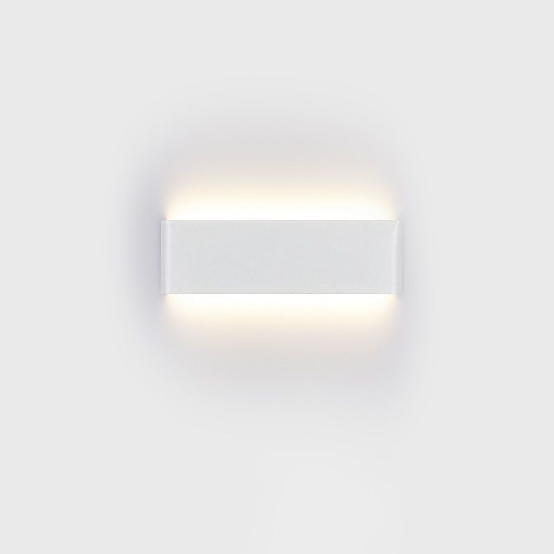Zeitgenössische Wandleuchte gerade Form LED -Wandleuchten mit Aluminium für Schlafzimmer