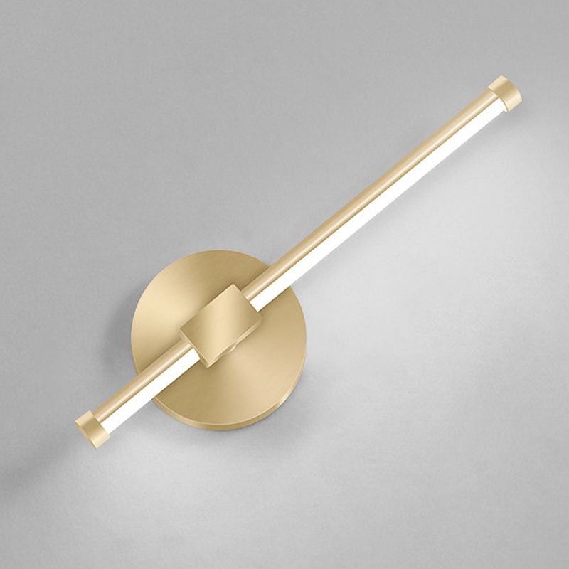 Modern Style Linear Wall Sconces Metal Multi Lights LED Light Fixture