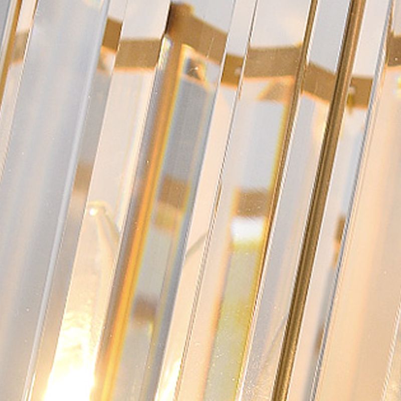 Luz de pared de estilo moderno Diclas de pared de sombra de cristal creativa para dormitorio para dormitorio