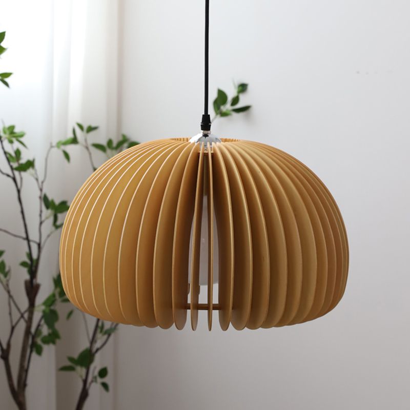 Lumo a sospensione a sospensione a 1 luce Modern Stile moderno a forma di zucca lampada sospesa