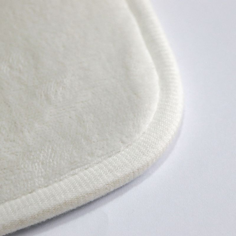 Green Leaves Pattern Rug Modern Fresh Round Carpet Flannel Non-Slip Backing Rug for Living Room