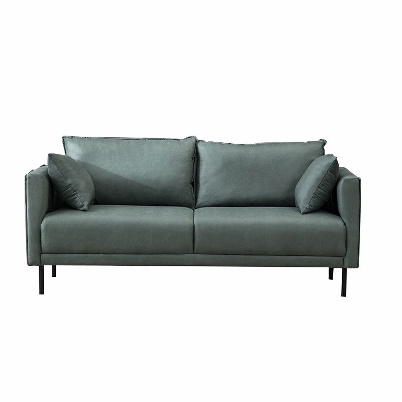 Modern Style Wooden Base Namib & Leather Art Multi-color Selection of Rectangular Sofa