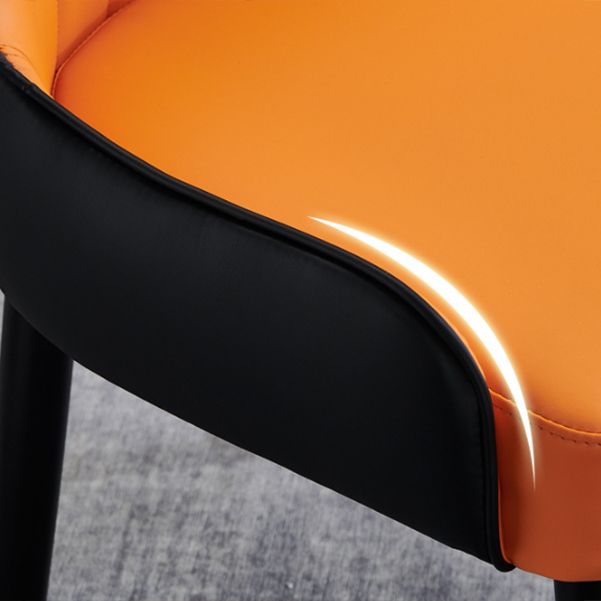 Solid Wood Modern Home Dining Chair Matte Finish Parsons Side Chair