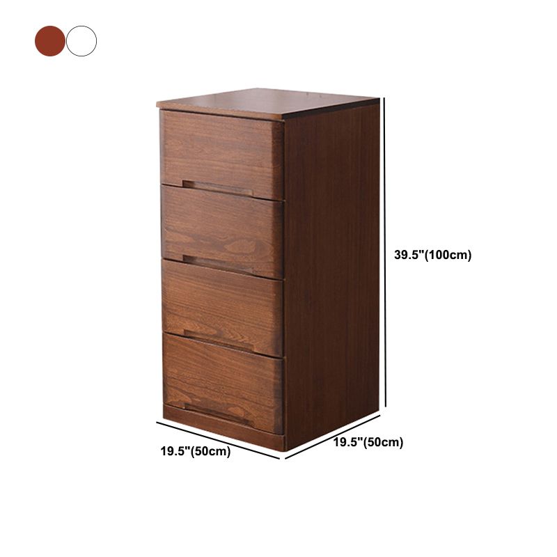 Modern Standard Accent Chest Wooden Chest with Soft Close Drawers