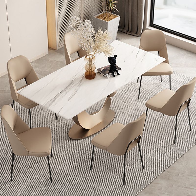 Designer Style 1/2/3/6/7 Pieces Dinette Set Sintered Stone Dining Table