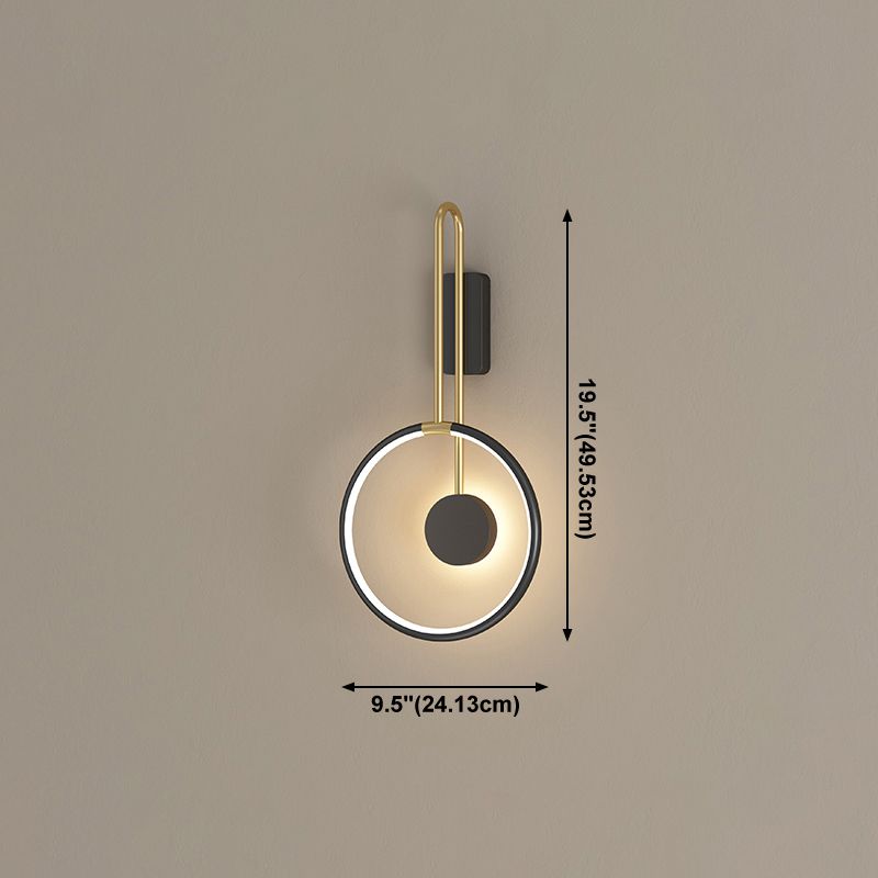 Zeitgenössische Haushaltslesewandlampen Metallleuchten für Schlafzimmer Wohnzimmer