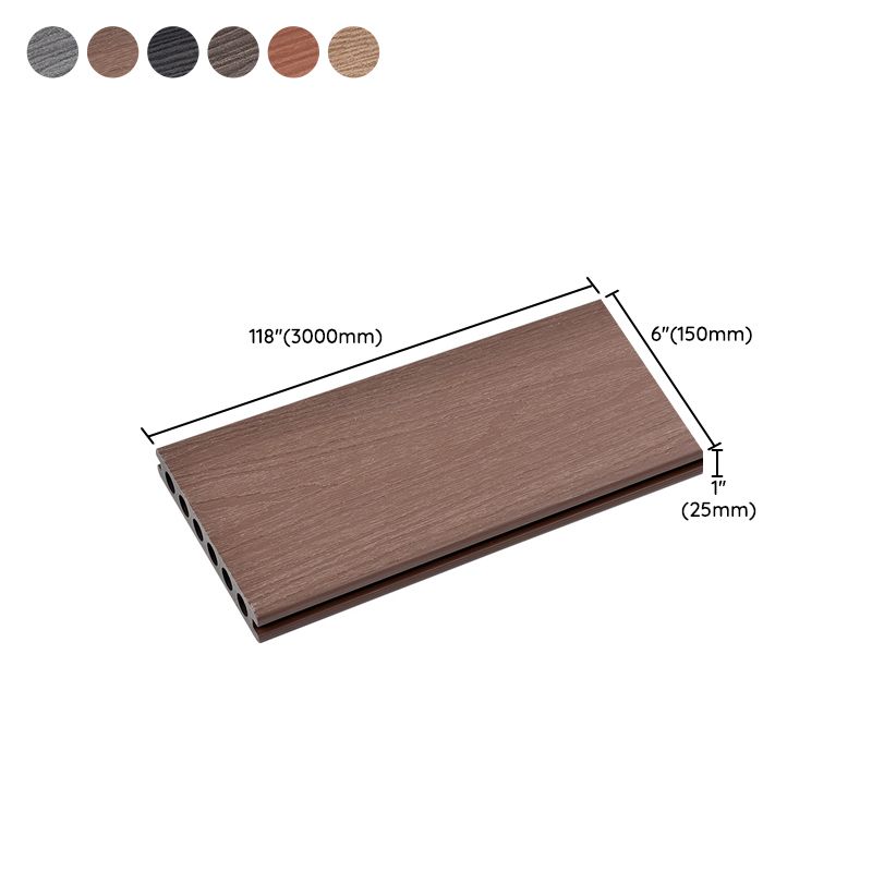 Modern 200-Pack Wooden Wall Planks Brown Wood Solid Wood Flooring for Patio