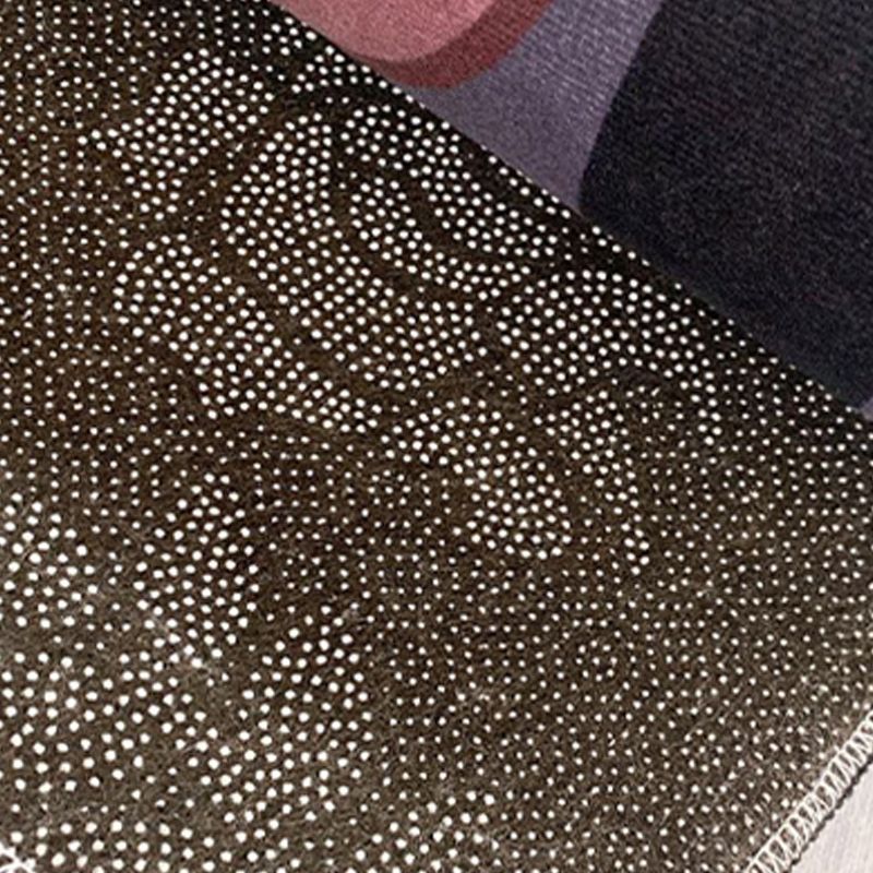 Contemporary Indoor Rug Trendy Area Carpet Polyester Stain Resistant Rug for Living Room