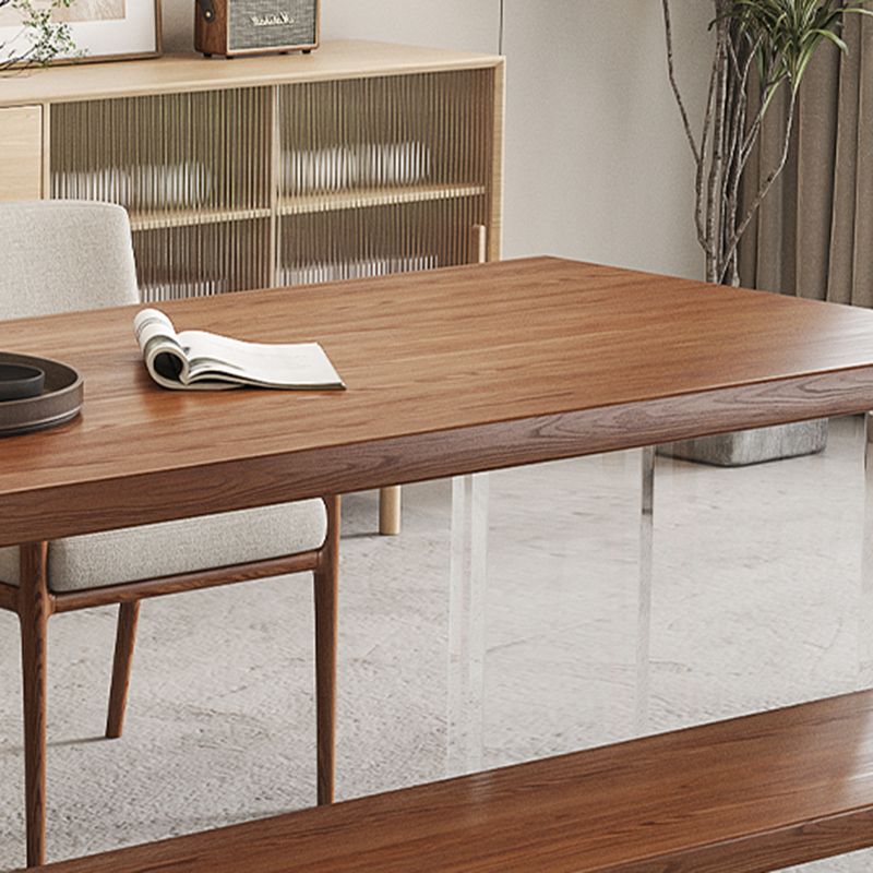 Industrial Rectangle Pine  Dining Table 1/5/7 Pieces Dining Set for Dining Room