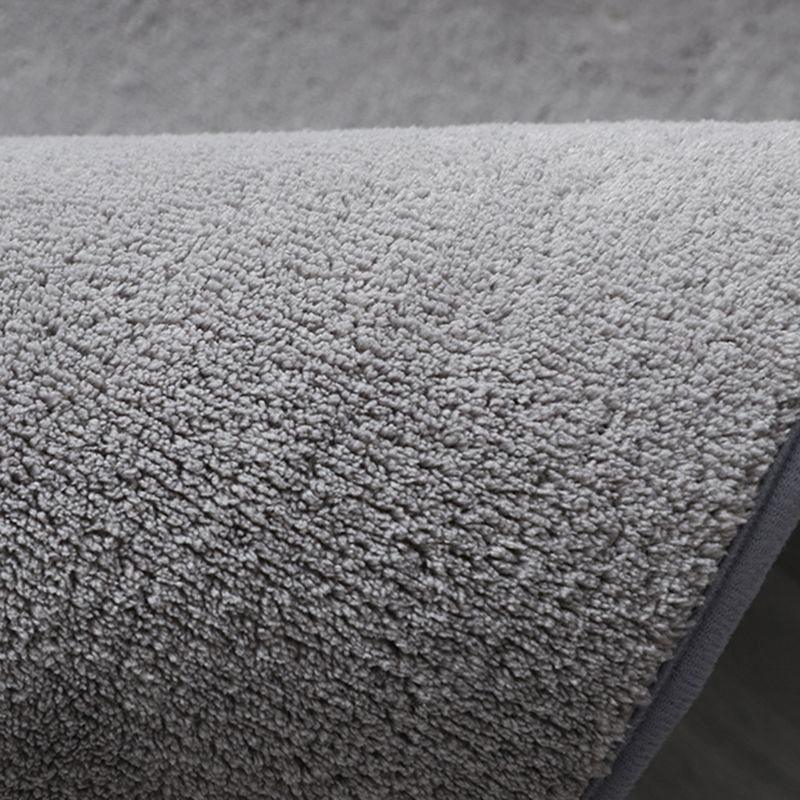 Calming Plain Shag Rug Polyester Indoor Carpet Non-Slip Backing Area Carpet for Home Decoration