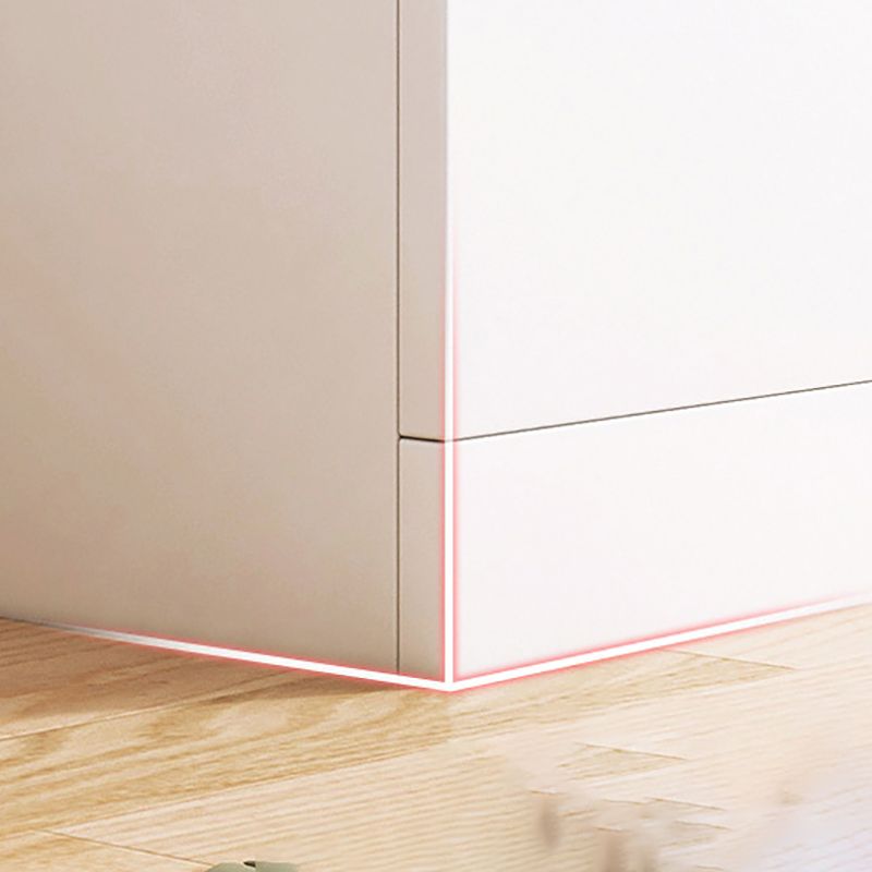 Contemporary Vertical Chest Wood Chest with Drawers for Home/Office