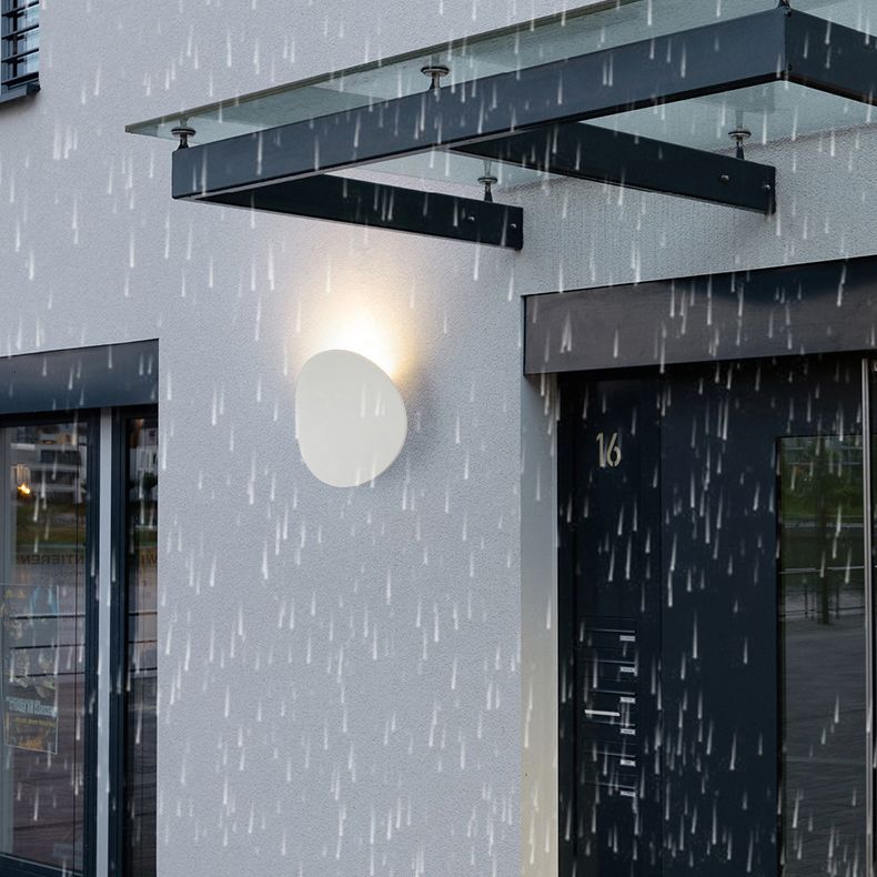 LED Aluminium Wandmontage Lampe ein Licht zeitgenössische Wandleuchten für Wohnzimmerhof