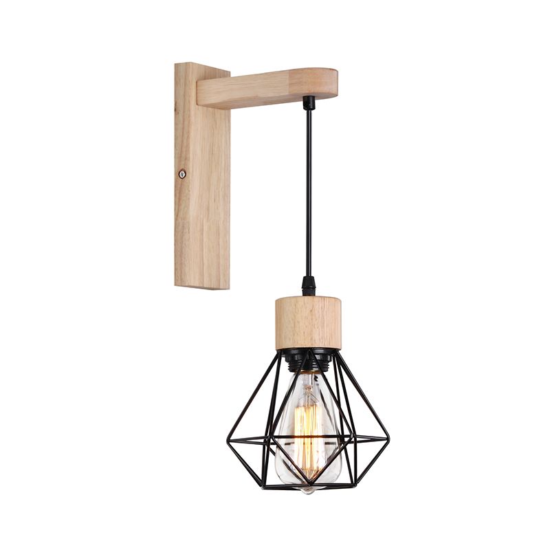 Metallic Shade Wall Lamp Modern Wall Light Sconce for Bedroom