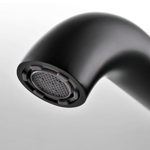 Contemporary Tub Filler Trim Wall Mounted Low Arc Bathroom Faucet