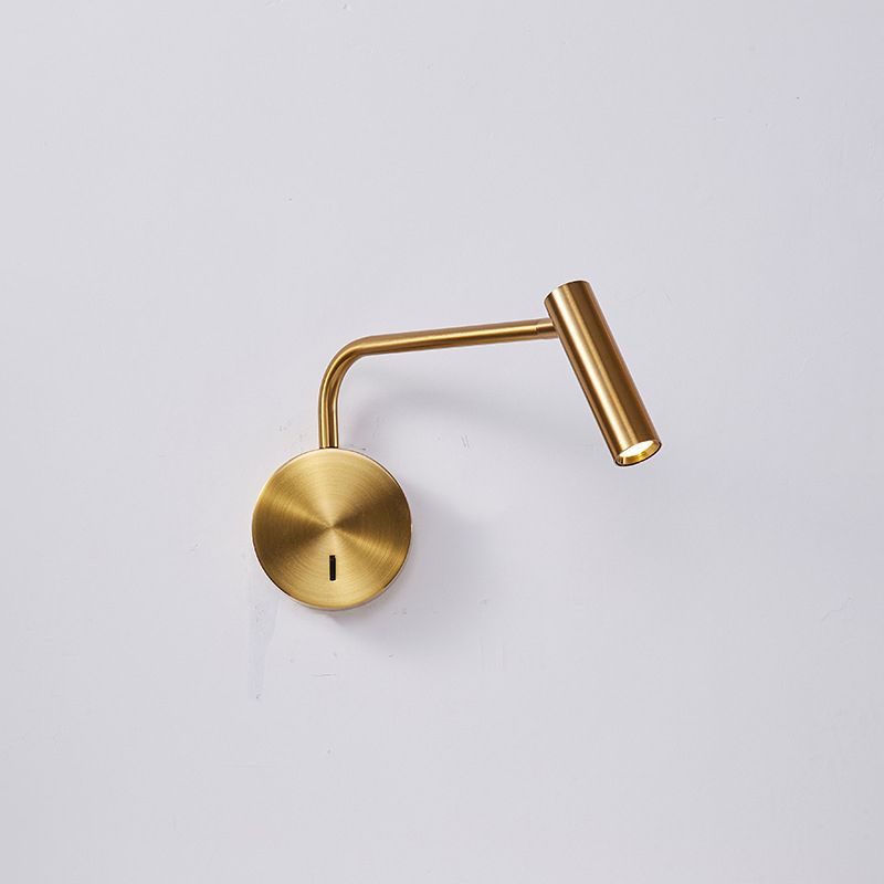 Modern Minimalist Style Reading Wall Light Metal 1 Light Reading Wall Lamp for Bedroom