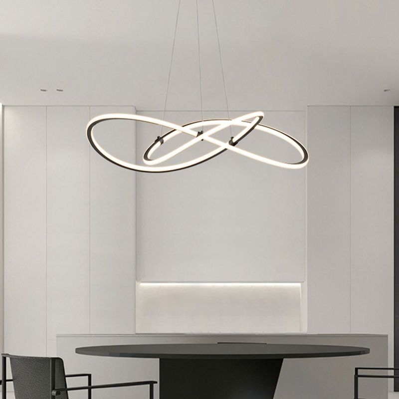 Minimalist 1 - Light Kitchen Island Lighting Aluminum Linear Ceiling Pendant Fixture