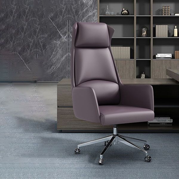 Modern & Contemporary Executive Chair Fixed Arms Ergonomic Managers Chair