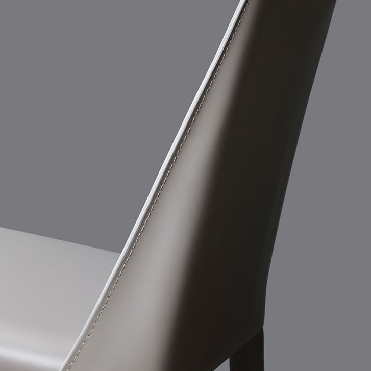 Cuisine contemporaine en métal dinant la chaise latérale solide arrière dinant la chaise latérale