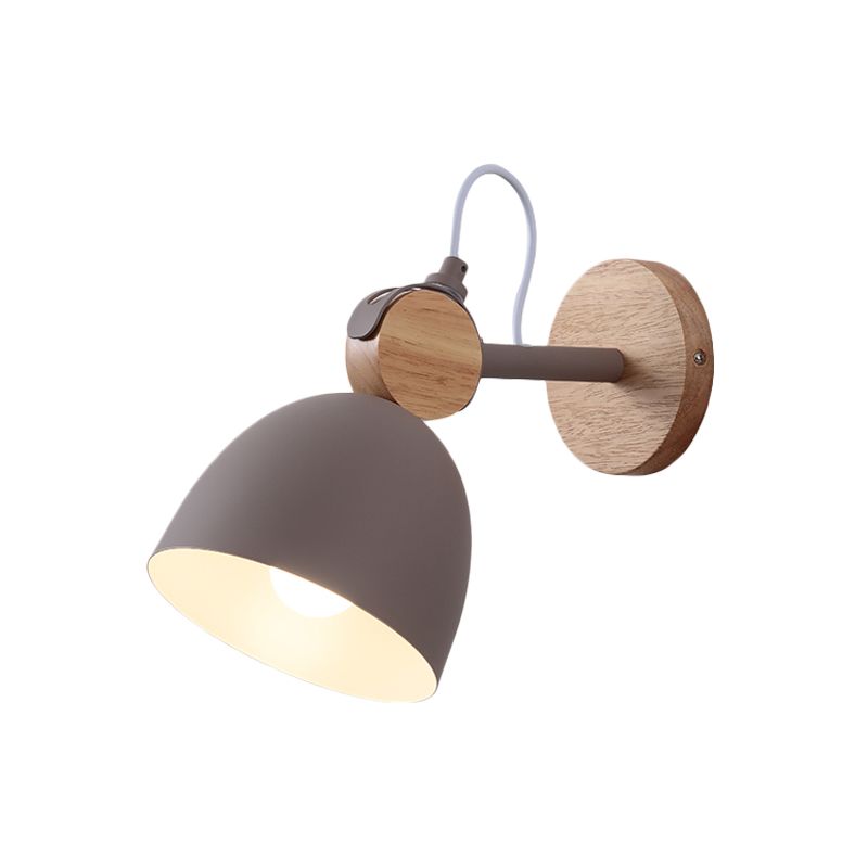 MOLTO MOLTO DOMA DOME SCONCE SOGGIORO ANGOLO REGOLABILE 1 Luce da parete in stile Nordico