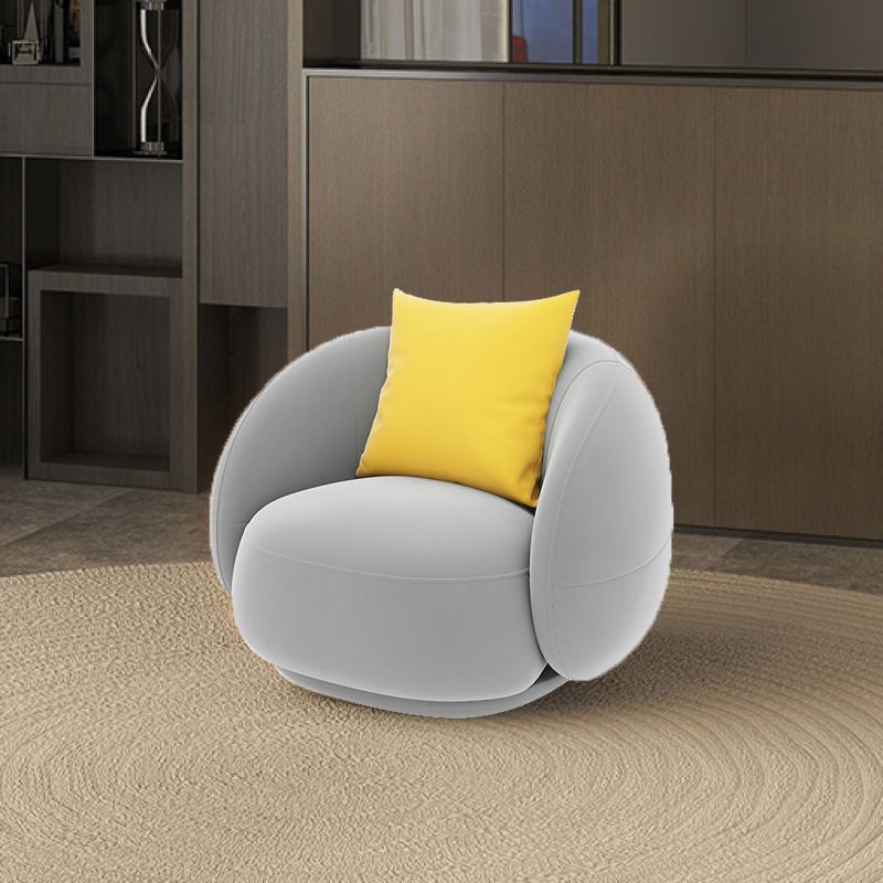 Scandinavian Tight Back Sofa with Tuxedo Arm for Apartment and Living Room