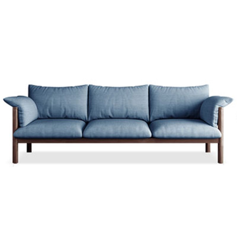 Zeitgenössisches Quadratarm Standard -Sofa mit Stirnkissen für Wohnzimmer, Wohnung