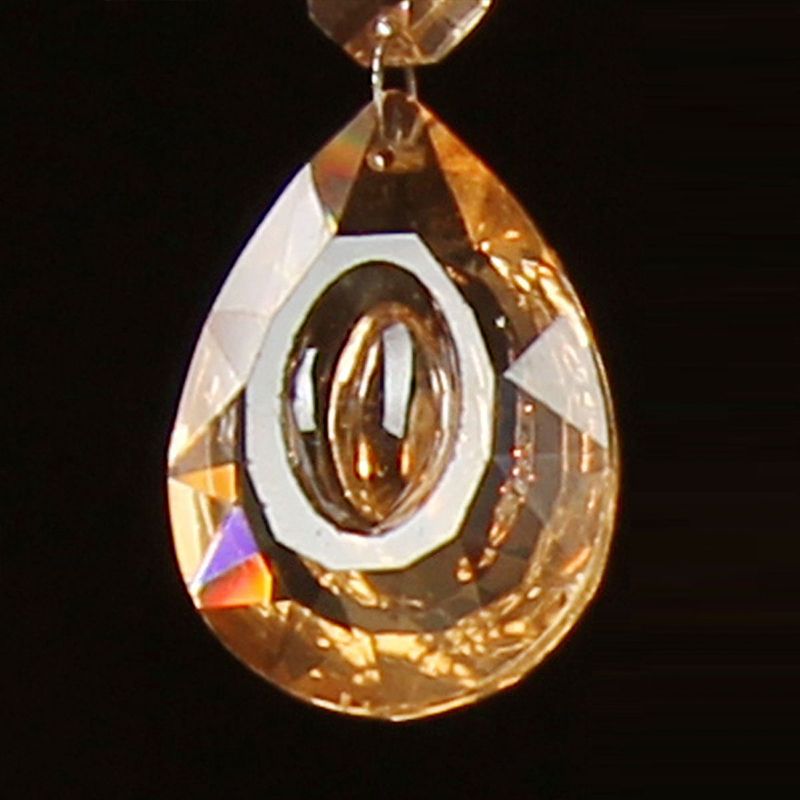 3 Heads Scalloped Wall Lighting Traditional Brass Finish Frosted Glass Sconce with Crystal Deco