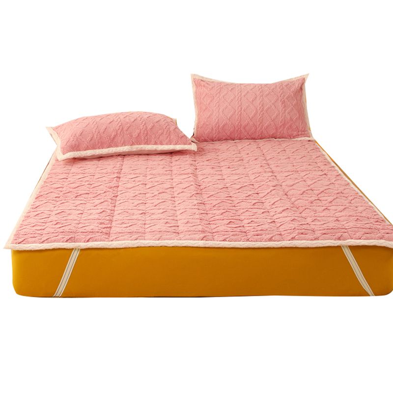 Jacquard Non-Pilling Sheet Polyester Solid Color Ultra-Soft Breathable Sheet