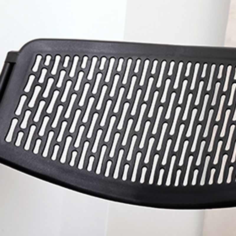 Modern Armless Conference Chair Plastic Low Back Office Chair