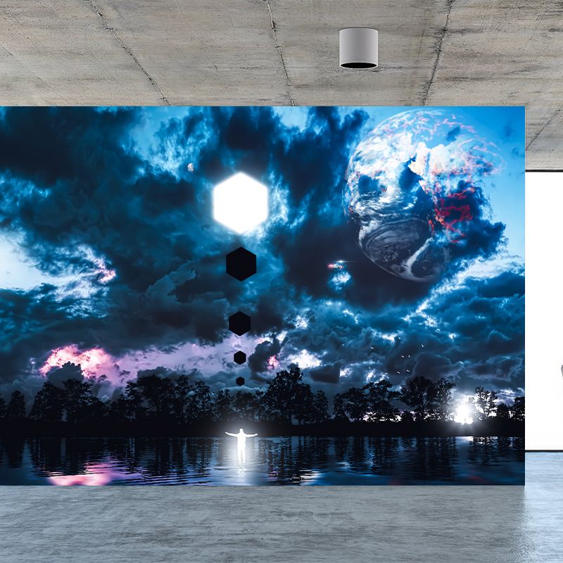 Decorative Mural Wallpaper Sky Photography Indoor Wall Mural