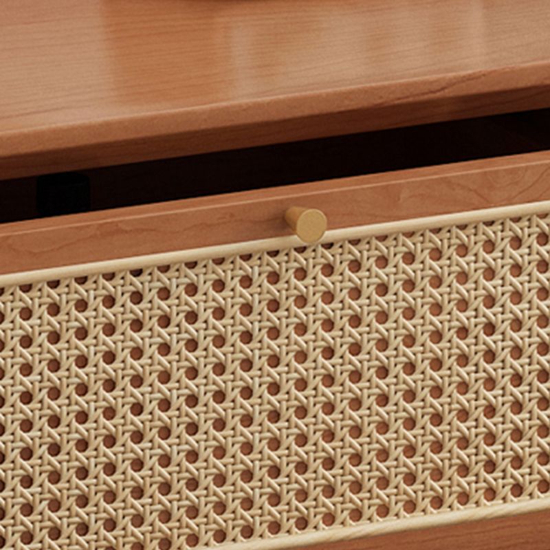 Traditional Storage Chest Dresser Wooden Chest with 9 Drawers