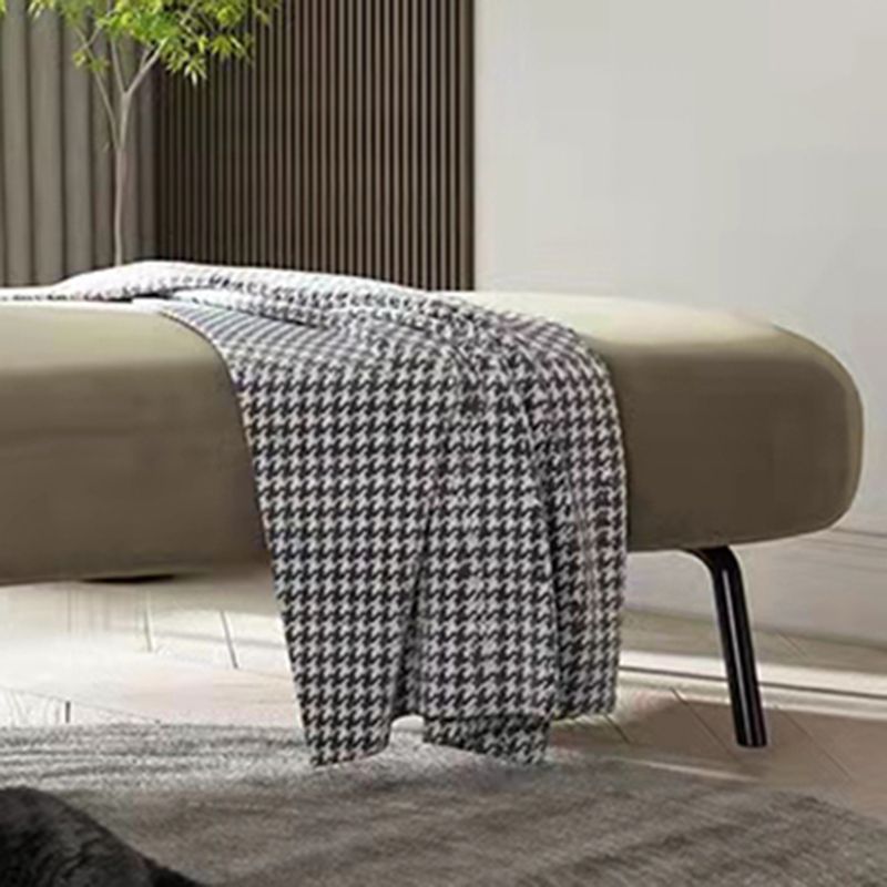 Scandinavian Chaise Lounge Couch Solid Color Chaise Lounge for Bedroom