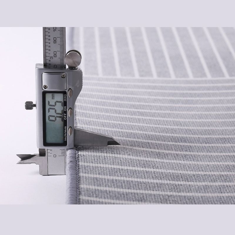 Multicolor Gingham Print Rug Polyester Carpet Trendy Anti-Slip Backing Indoor Rug for Living Room