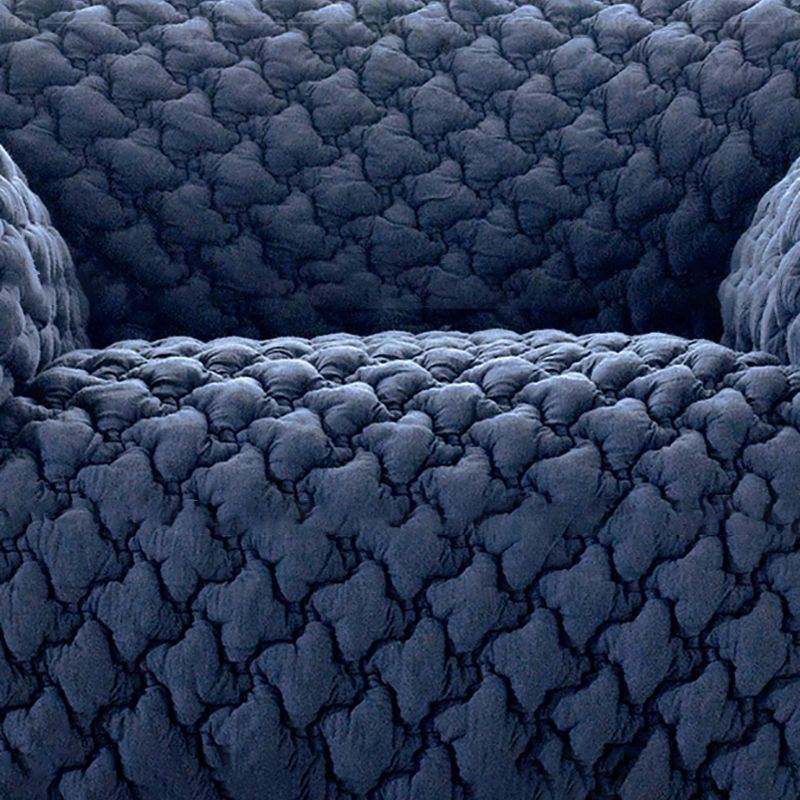 33 "divano a braccio rotondo contemporaneo da 33" con schiena stretta per appartamento, soggiorno