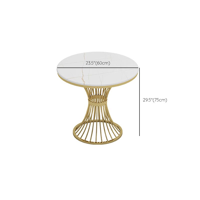 Glam Style Sintered Stone Dining Set 1/2/3/4/5 Pieces Dining Table Set for Home Use