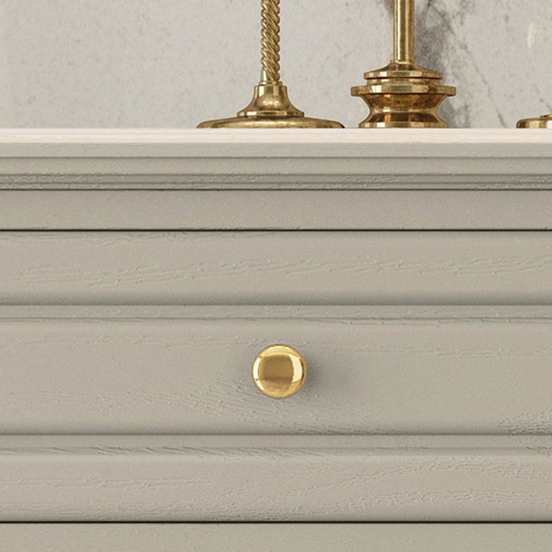 16.11-inch Width Glam Storage Chest Dresser Solid Wood Storage Chest