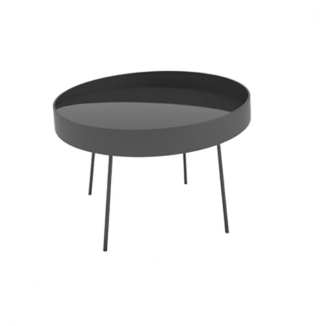 Geometric Metal Coffee Table Modern 4 Legs 15.7''/23.6''/31.5'' Cocktail Table