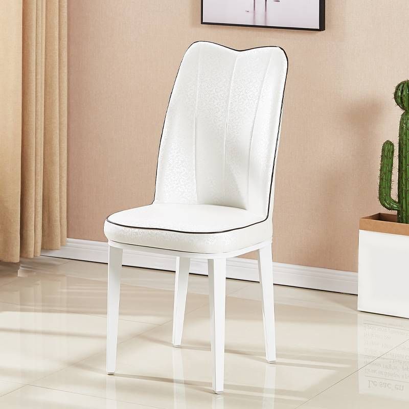 Dining Room Set Contemporary with Tempered Glass Dining Table and Cushion Chairs