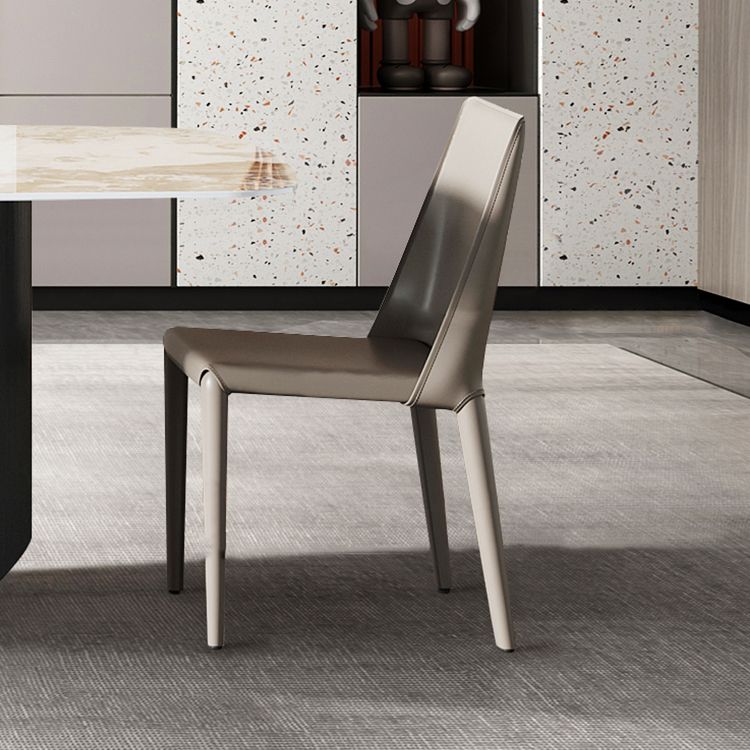 Modern Faux Leather Dining and Accent Chairs for Dining Room